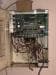 Picture of tangled wires from an old security system panel